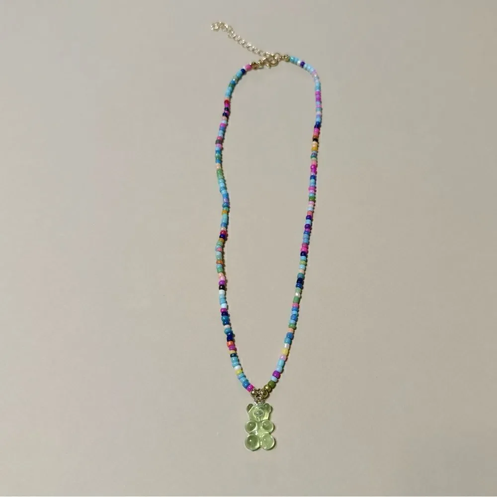 Gummy bear necklace M629